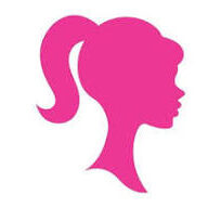 Logo profil Barbie rose